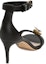Shop (W) Alexander McQueen Tumit Tinggi Kulit Anak Lembu Hiasan Kristal 'Hitam' 611731WHXN21088
