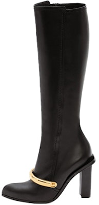 (Women) Alexander McQueen Calfskin High-Top Boot 'Black' 633483WHWQ81088 Buy (Women) Alexander McQueen Calfskin High-Top Boot 'Black' 633483WHWQ81088
