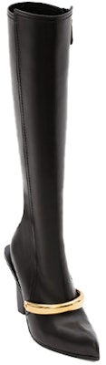 (Women) Alexander McQueen Calfskin High-Top Boot 'Black' 633483WHWQ81088 Lookbook (Women) Alexander McQueen Calfskin High-Top Boot 'Black' 633483WHWQ81088