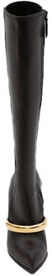 (Women) Alexander McQueen Calfskin High-Top Boot 'Black' 633483WHWQ81088 Purchase (Women) Alexander McQueen Calfskin High-Top Boot 'Black' 633483WHWQ81088