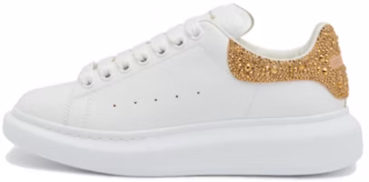 (Women) Alexander McQueen Calfskin Low Top 'White Round Toe' 718243WIEED9075 (Women) Alexander McQueen Calfskin Low Top 'White Round Toe' 718243WIEED9075