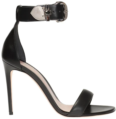 (W) Alexander McQueen Kalfsleer Middeleeuwse Gesp Hoge Hakken Sandalen ''Zwart'' 571312WHMUJ1081 Order (W) Alexander McQueen Kalfsleer Middeleeuwse Gesp Hoge Hakken Sandalen ''Zwart'' 571312WHMUJ1081