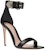 (W) Alexander McQueen Sandal Tumit Tinggi Buckle Kulit Hitam Medieval 'Black' 571312WHMUJ1081