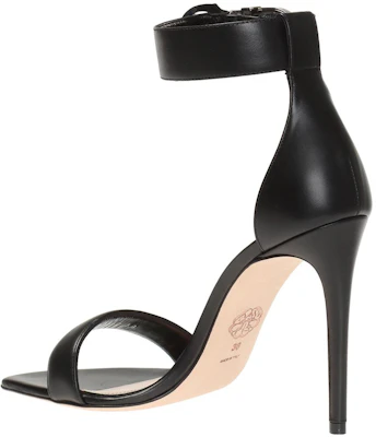 (W) Alexander McQueen Kalfsleer Middeleeuwse Gesp Hoge Hakken Sandalen ''Zwart'' 571312WHMUJ1081 Shop (W) Alexander McQueen Kalfsleer Middeleeuwse Gesp Hoge Hakken Sandalen ''Zwart'' 571312WHMUJ1081