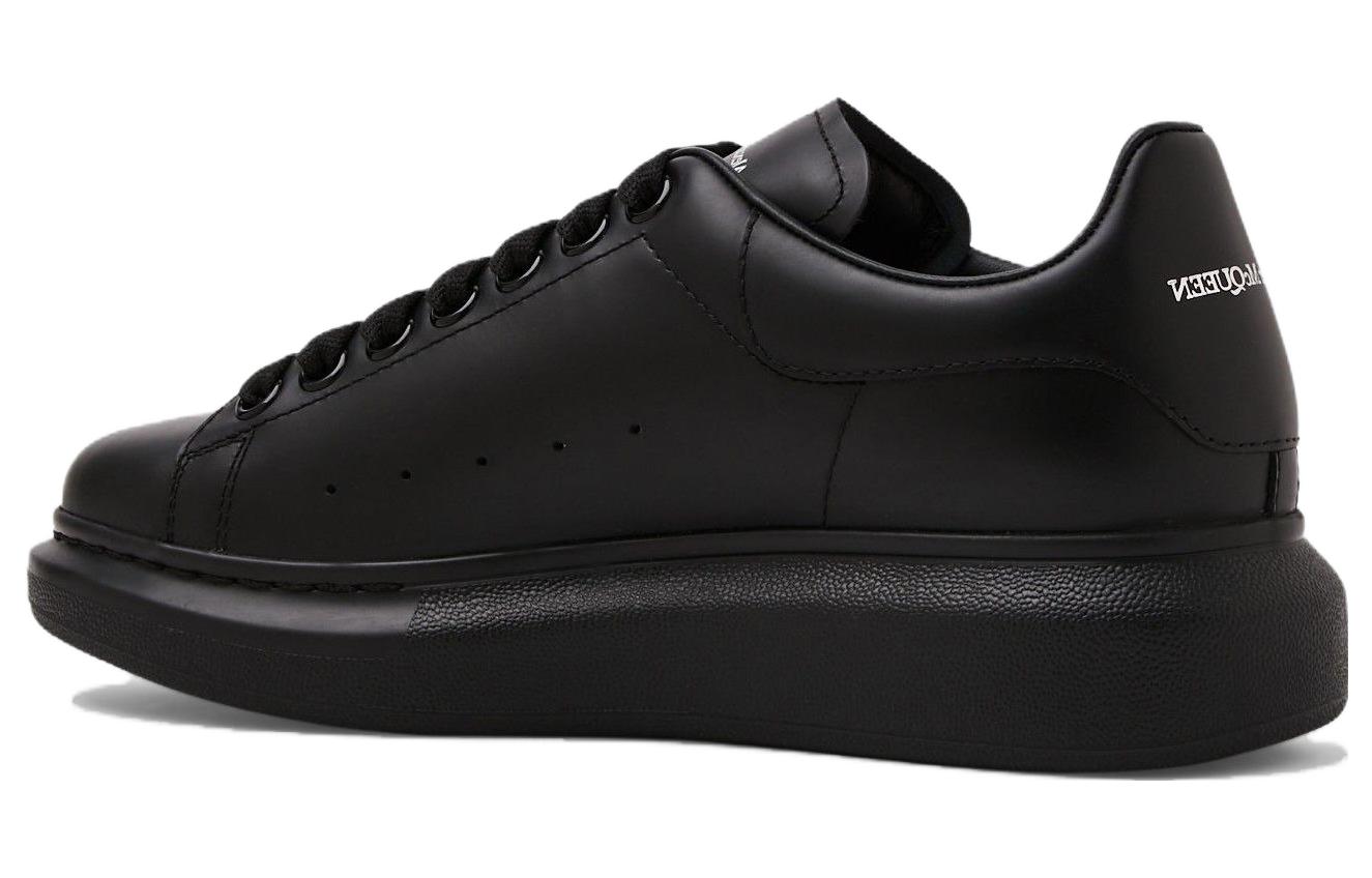 (Women) Alexander McQueen Calfskin Sneaker 'Black' 698614WIBNM1070