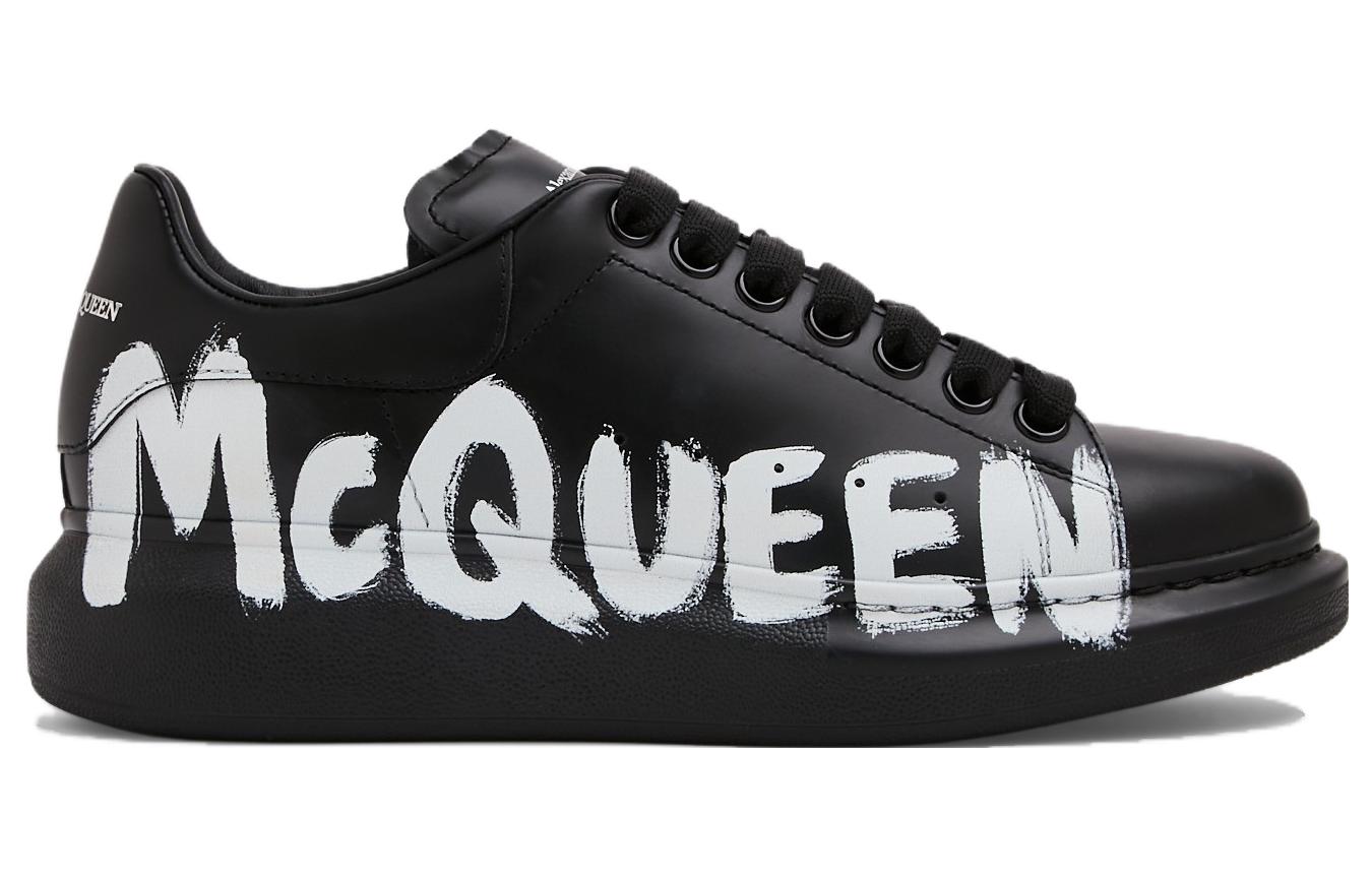 Order (W) Zapatillas Alexander McQueen de Piel de Ternera 'Negro' 698614WIBNM1070