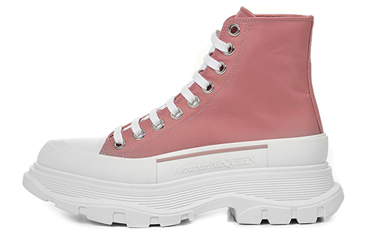(Women) Alexander McQueen Canvas 'Pink Platform' 611706W4PU15428