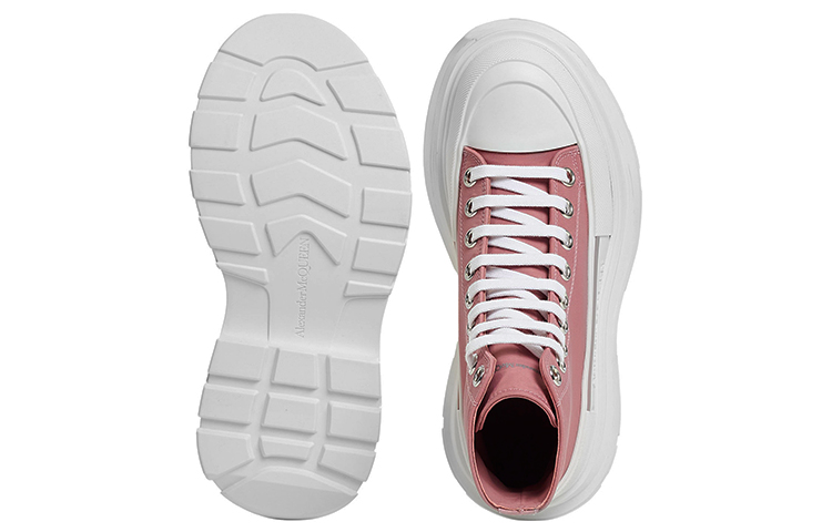 Shop (Women) Alexander McQueen Canvas 'Pink Platform' 611706W4PU15428