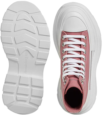 (Women) Alexander McQueen Canvas 'Pink Platform' 611706W4PU15428 Shop (Women) Alexander McQueen Canvas 'Pink Platform' 611706W4PU15428
