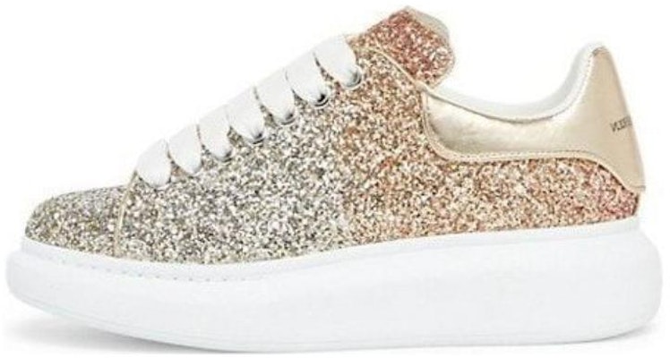 (Women) Alexander McQueen Canvas Low 'Gold' 755624W4WR15756 Buy (Women) Alexander McQueen Canvas Low 'Gold' 755624W4WR15756