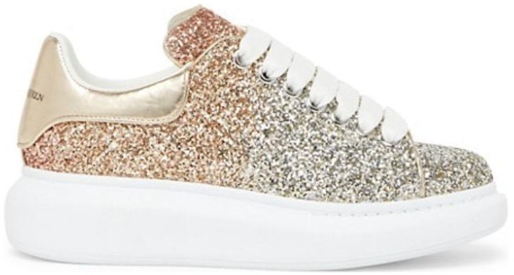 (Women) Alexander McQueen Canvas Low 'Gold' 755624W4WR15756 Order (Women) Alexander McQueen Canvas Low 'Gold' 755624W4WR15756