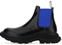 Buy (W) Alexander McQueen Chelsea Boot 'Hitam Biru Colorblock' 641837WHZ8H1338