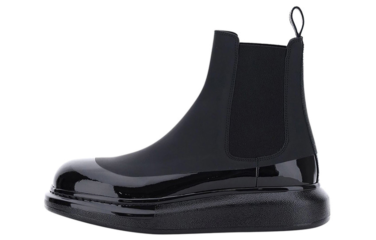 (Women) Alexander McQueen Chelsea Boot 'Black Comfort' 633918WHYK11000