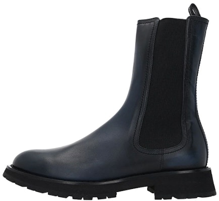 (Women) Alexander McQueen Chelsea Boot 'Black Fashion Leather' 711120WHU351160 Buy (Women) Alexander McQueen Chelsea Boot 'Black Fashion Leather' 711120WHU351160