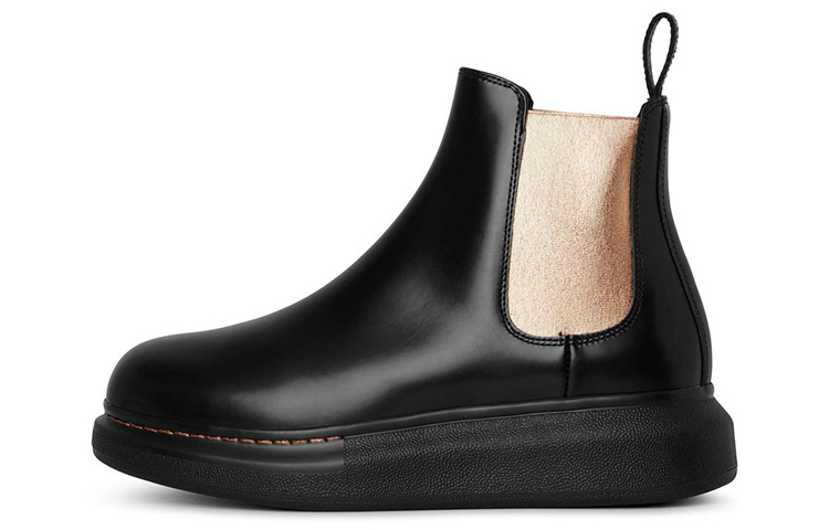(Women) Alexander McQueen Chelsea Boot 'Black Fashion Casual' 586398WHX561438