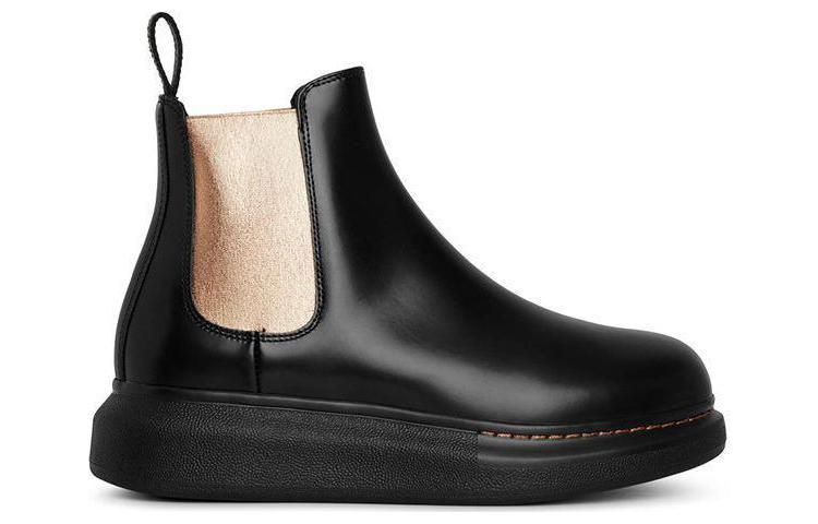 Order (Women) Alexander McQueen Chelsea Boot 'Black Fashion Casual' 586398WHX561438