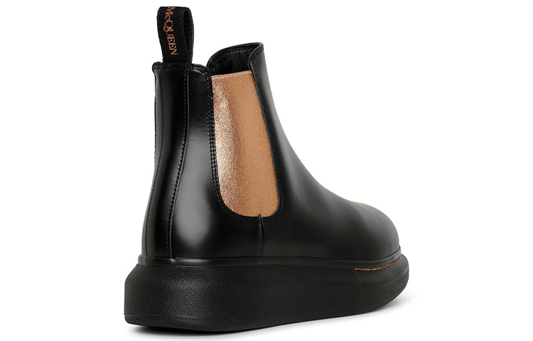Purchase (Women) Alexander McQueen Chelsea Boot 'Black Fashion Casual' 586398WHX561438