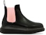 (W) Alexander McQueen Chelsea Boot 'Hitam Merah Jambu' 586398WHX561492
