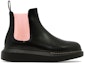 Order (W) Alexander McQueen Chelsea Boot 'Hitam Merah Jambu' 586398WHX561492