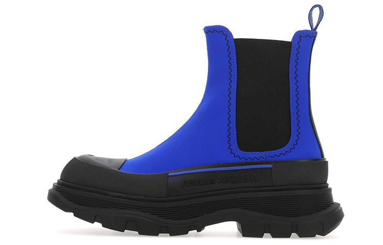 (Women) Alexander McQueen Chelsea Boot 'Blue Black' 666810W4QZ14428
