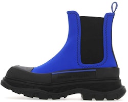 (Women) Alexander McQueen Chelsea Boot 'Blue Black' 666810W4QZ14428 (Women) Alexander McQueen Chelsea Boot 'Blue Black' 666810W4QZ14428