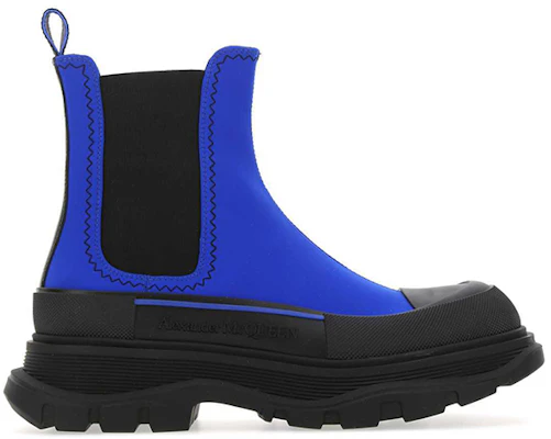 (W) Alexander McQueen Chelsea Boot 'Biru Hitam' 666810W4QZ14428 Order (W) Alexander McQueen Chelsea Boot 'Biru Hitam' 666810W4QZ14428