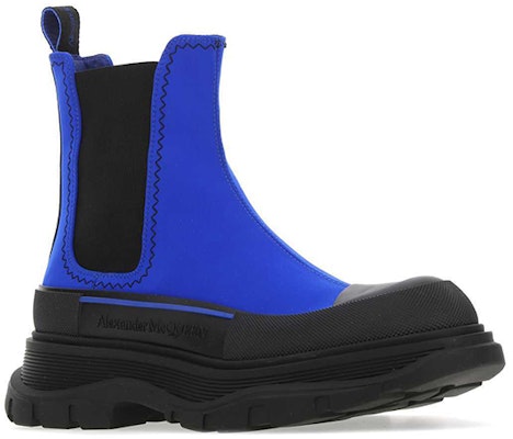 (Women) Alexander McQueen Chelsea Boot 'Blue Black' 666810W4QZ14428 Lookbook (Women) Alexander McQueen Chelsea Boot 'Blue Black' 666810W4QZ14428