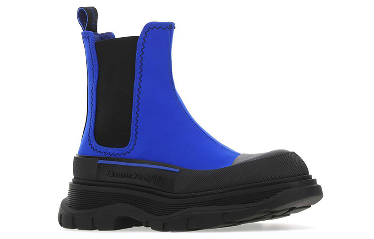 Lookbook (W) Alexander McQueen Chelsea Boot 'Biru Hitam' 666810W4QZ14428