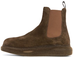 (Women) Alexander McQueen Chelsea Boot 'Brown' 625181WHXKB (Women) Alexander McQueen Chelsea Boot 'Brown' 625181WHXKB