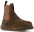 Lookbook (W) Alexander McQueen Chelsea Boot 'Coklat' 625181WHXKB
