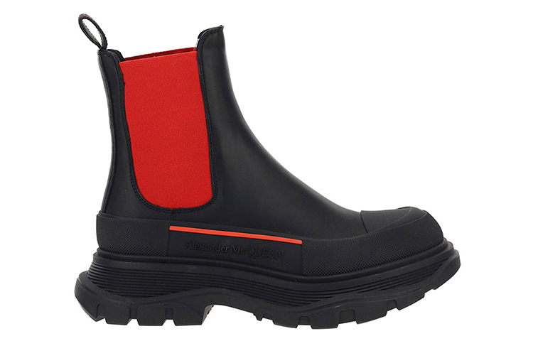 Order (W) アレキサンダー・マックイーン　レッドチェルシーブーツ 635714WHZ611037