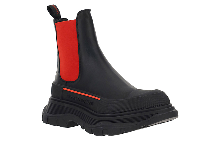 Lookbook (W) アレキサンダー・マックイーン　レッドチェルシーブーツ 635714WHZ611037