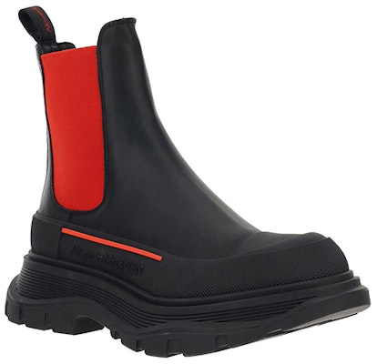 (Women) Alexander McQueen Chelsea Boot 'Fashion Red' 635714WHZ611037 Lookbook (Women) Alexander McQueen Chelsea Boot 'Fashion Red' 635714WHZ611037