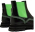Purchase (W) Alexander McQueen Boot Chelsea 'Slip-On Fesyen Hitam Hijau' 708059WIC6E1594