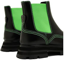 Purchase (W) Alexander McQueen Boot Chelsea 'Slip-On Fesyen Hitam Hijau' 708059WIC6E1594