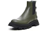 Lookbook (W) Alexander McQueen Chelsea Boot 'Hijau Zaitun' 666367WHZ843241