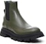 Shop (W) Alexander McQueen Chelsea Boot 'Hijau Zaitun' 666367WHZ843241