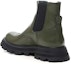 Purchase (W) Alexander McQueen Chelsea Boot 'Hijau Zaitun' 666367WHZ843241