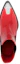 Lookbook (W) Alexander McQueen Chelsea Boot 'Kulit Merah Punk' 718854WIA3G6476