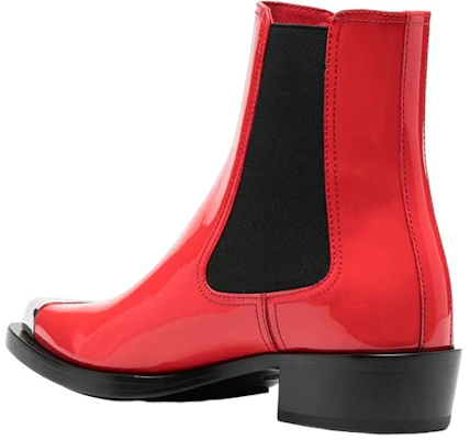 (W) Alexander McQueen Chelsea Boot 'Kulit Merah Punk' 718854WIA3G6476 Shop (W) Alexander McQueen Chelsea Boot 'Kulit Merah Punk' 718854WIA3G6476