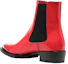 Shop (W) Alexander McQueen Chelsea Boot 'Kulit Merah Punk' 718854WIA3G6476