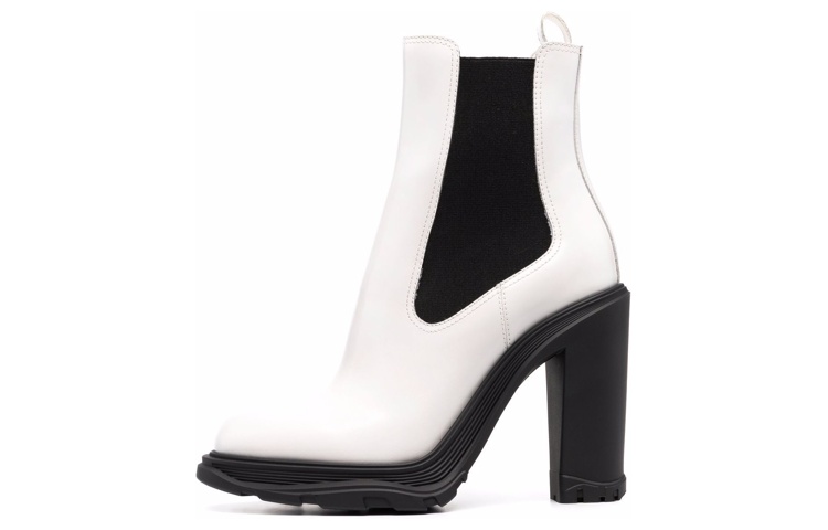 (Women) Alexander McQueen Chelsea Boot 'White' 676694WIAA39360