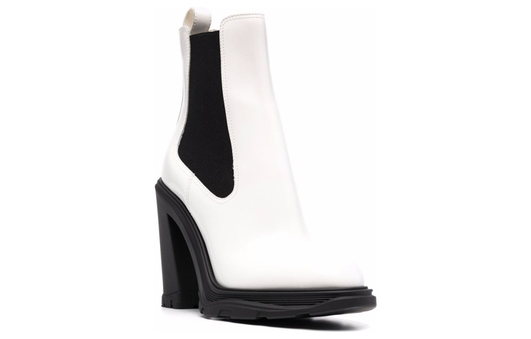 Order (Women) Alexander McQueen Chelsea Boot 'White' 676694WIAA39360