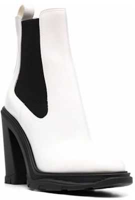(Women) Alexander McQueen Chelsea Boot 'White' 676694WIAA39360 Order (Women) Alexander McQueen Chelsea Boot 'White' 676694WIAA39360