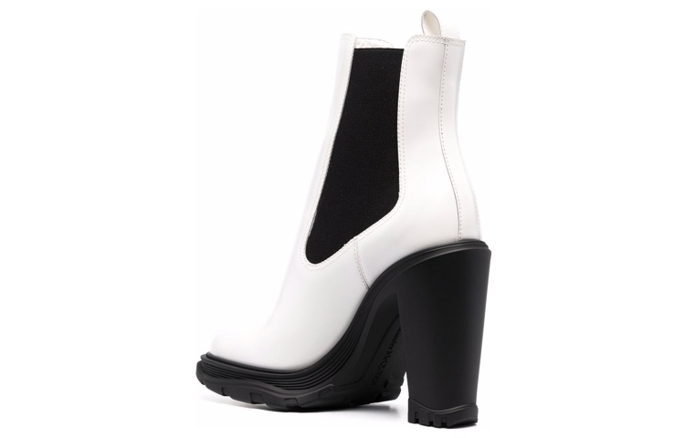 Lookbook (Women) Alexander McQueen Chelsea Boot 'White' 676694WIAA39360