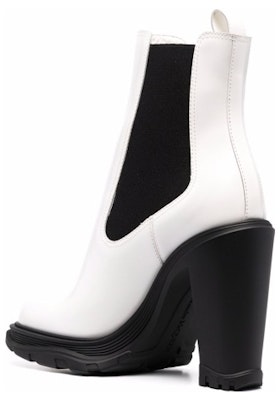 (Women) Alexander McQueen Chelsea Boot 'White' 676694WIAA39360 Lookbook (Women) Alexander McQueen Chelsea Boot 'White' 676694WIAA39360