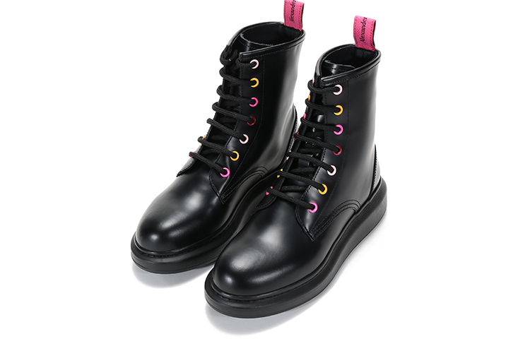Lookbook (Women) Alexander McQueen Combat Boot 'Black' 586394WHX5L1313