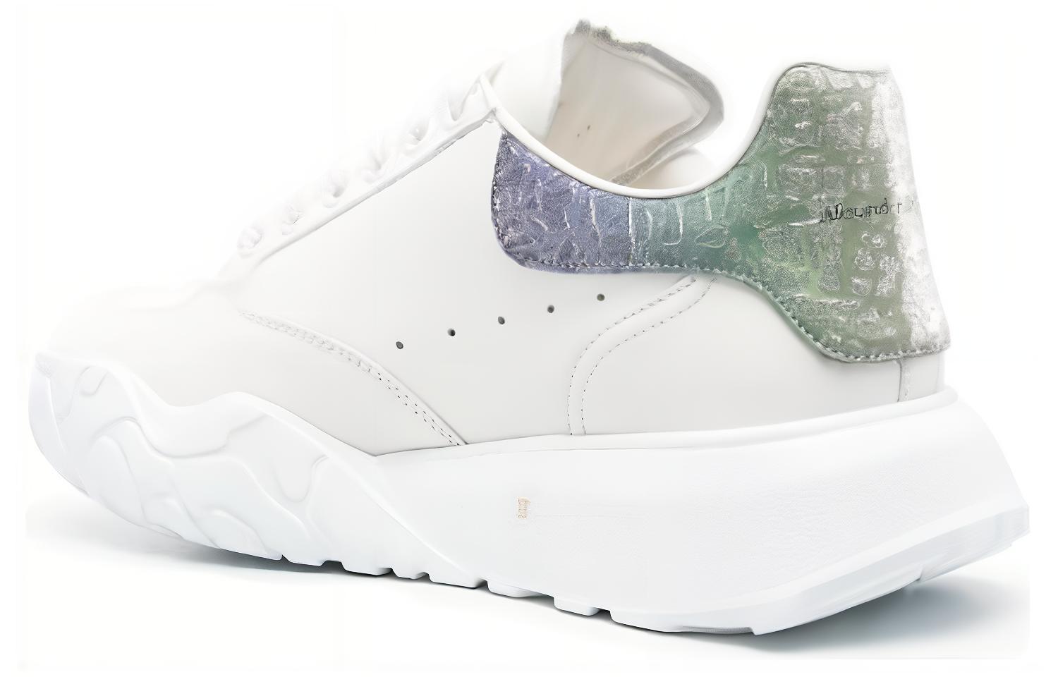 Shop (W) アレキサンダー・マックイーン コートスニーカー (白/マルチ) 733025WID619487