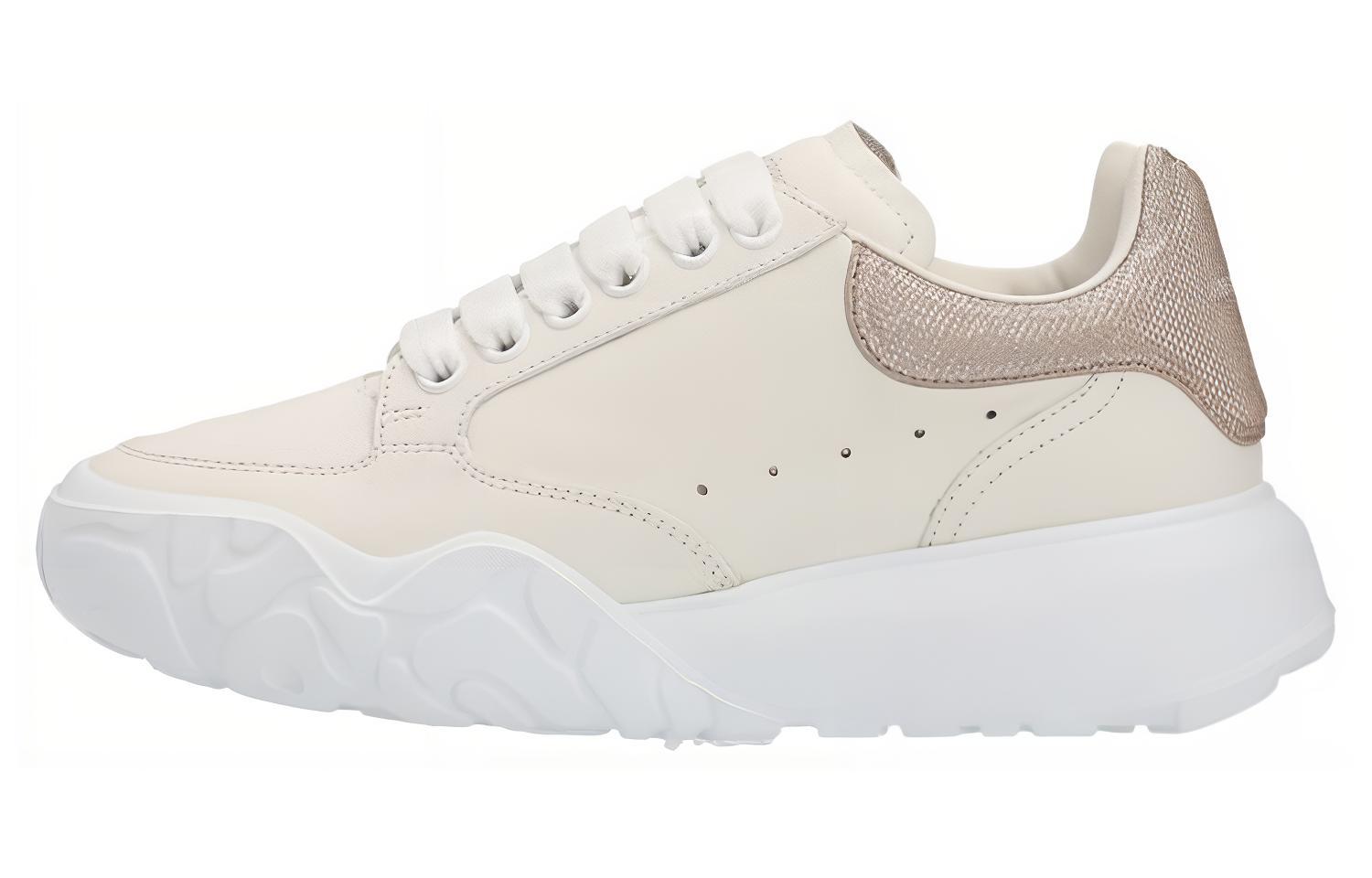 (Women) Alexander McQueen Court Trainer 'Beige' 733023WID689075