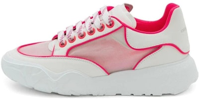 (Women) Alexander McQueen Court Trainer 'Neon Pink' 697115-WIA9Z-9757 (Women) Alexander McQueen Court Trainer 'Neon Pink' 697115-WIA9Z-9757